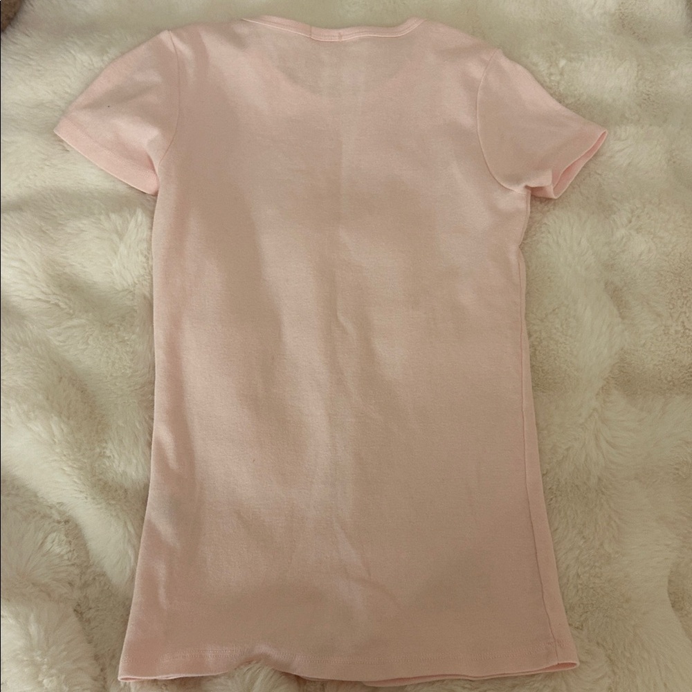 John galt/ Brandy Melville pink tee - Picture 2 of 3
